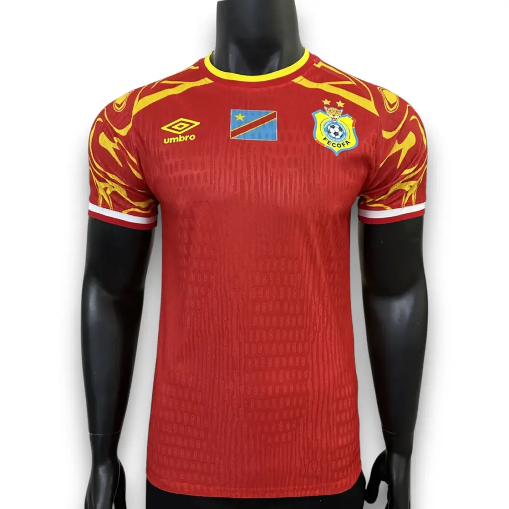 Camiseta Congo 2025-2026 Alternativa – Version Pro Player