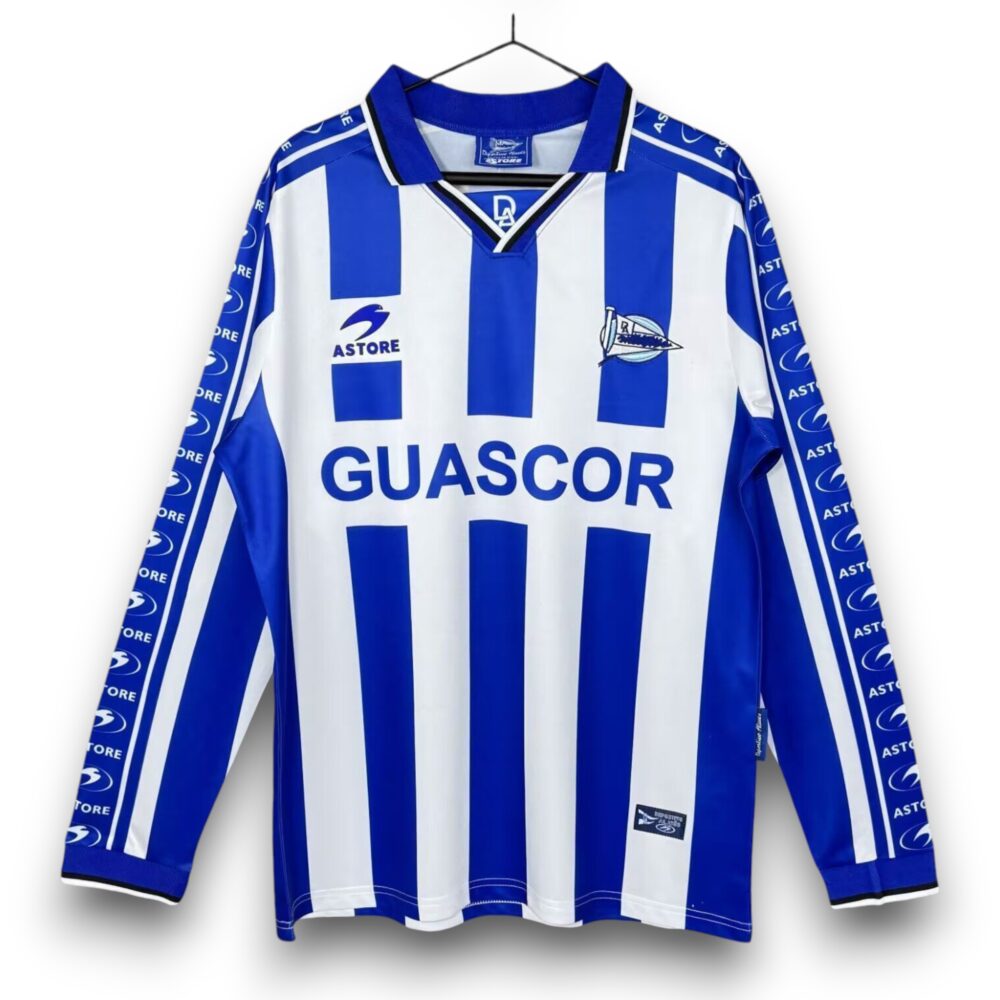 Camiseta Alavés 1998-1999 Local Manga Larga