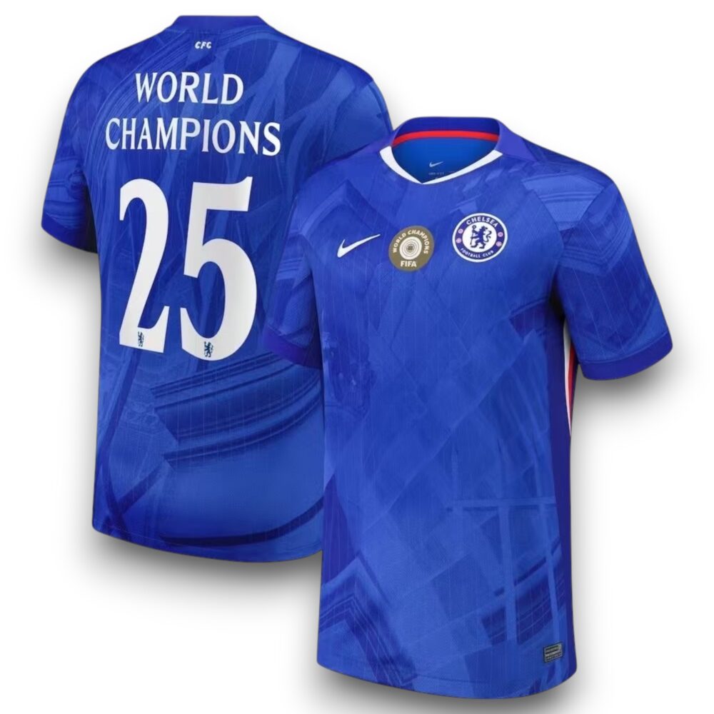 Camiseta Chelsea 2025-2026 Local – Campeón del mundo