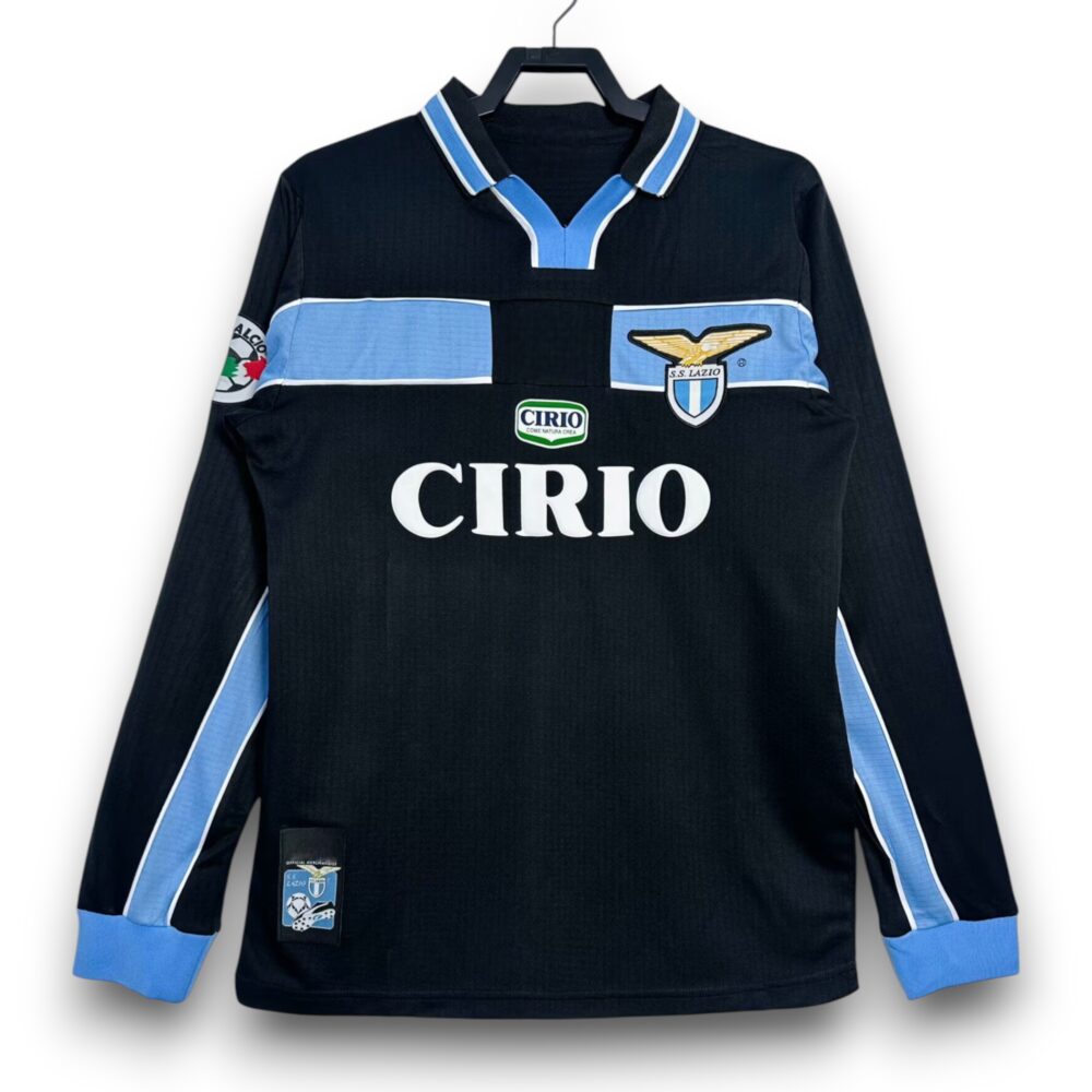 Camiseta Lazio 1998-2000 Visitante Manga Larga