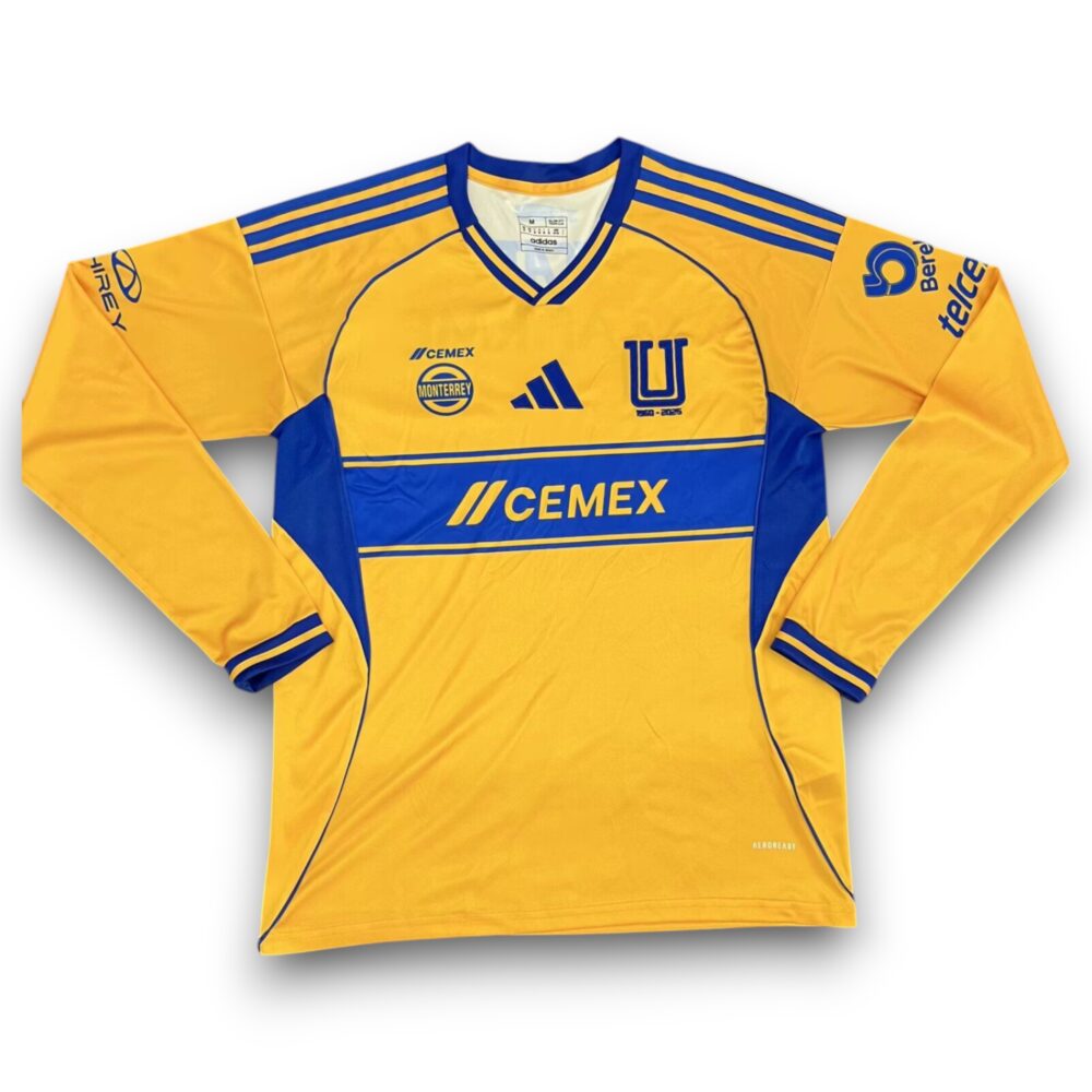 Camiseta Tigres UANL 2024-2025 Local Manga Larga
