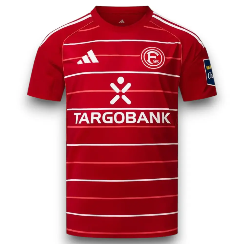 Camiseta Fortuna Düsseldorf 2025-2026 Local