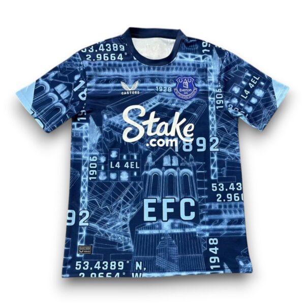 Camiseta Everton 2024-2025 Prepartido