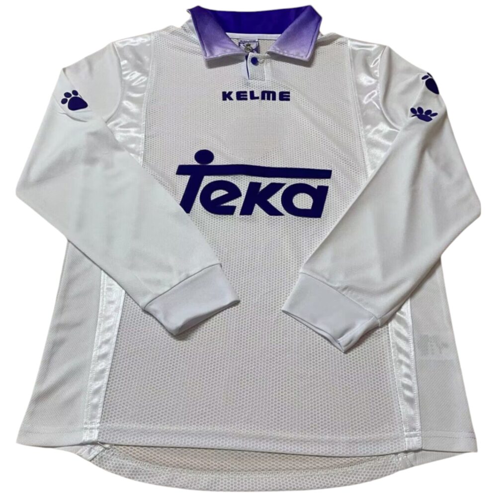 Camiseta Real Madrid 1997-1998 Local – Manga Larga
