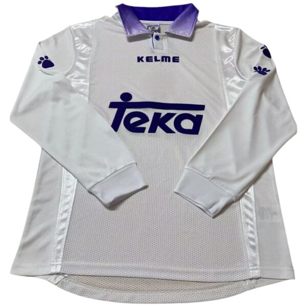 Camiseta Real Madrid 1997-1998 Local – Manga Larga