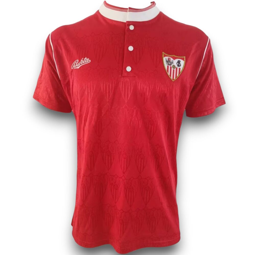 Camiseta Sevilla 1991-1992 Visitante