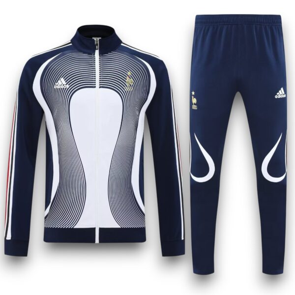 Chándal Francia 2025-2026 Local Retro – Cremallera