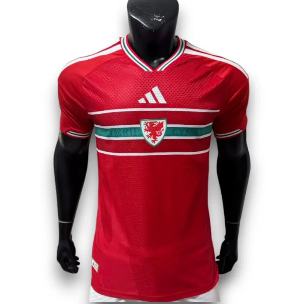 Camiseta Gales 2025-2026 Local – Version Pro Player