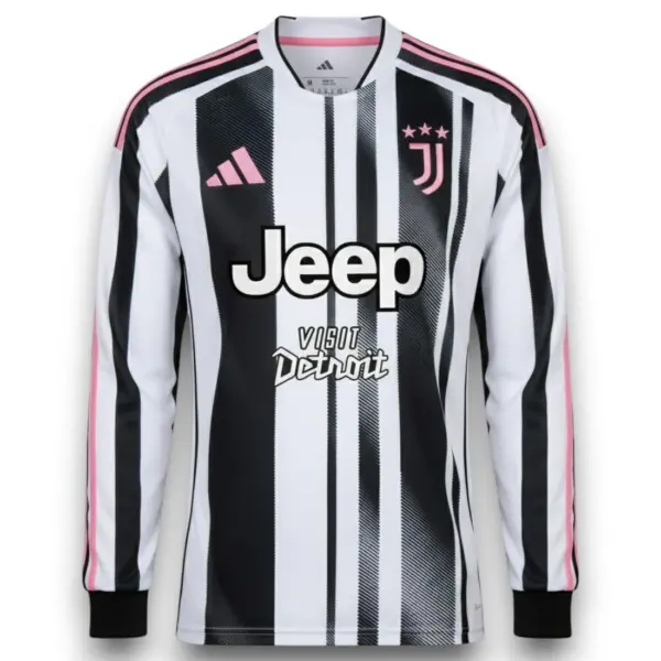 Camiseta Juventus 2025-2026 Local Manga Larga