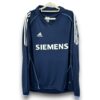 Camiseta Real Madrid 2005-2006 Visitante Manga Larga