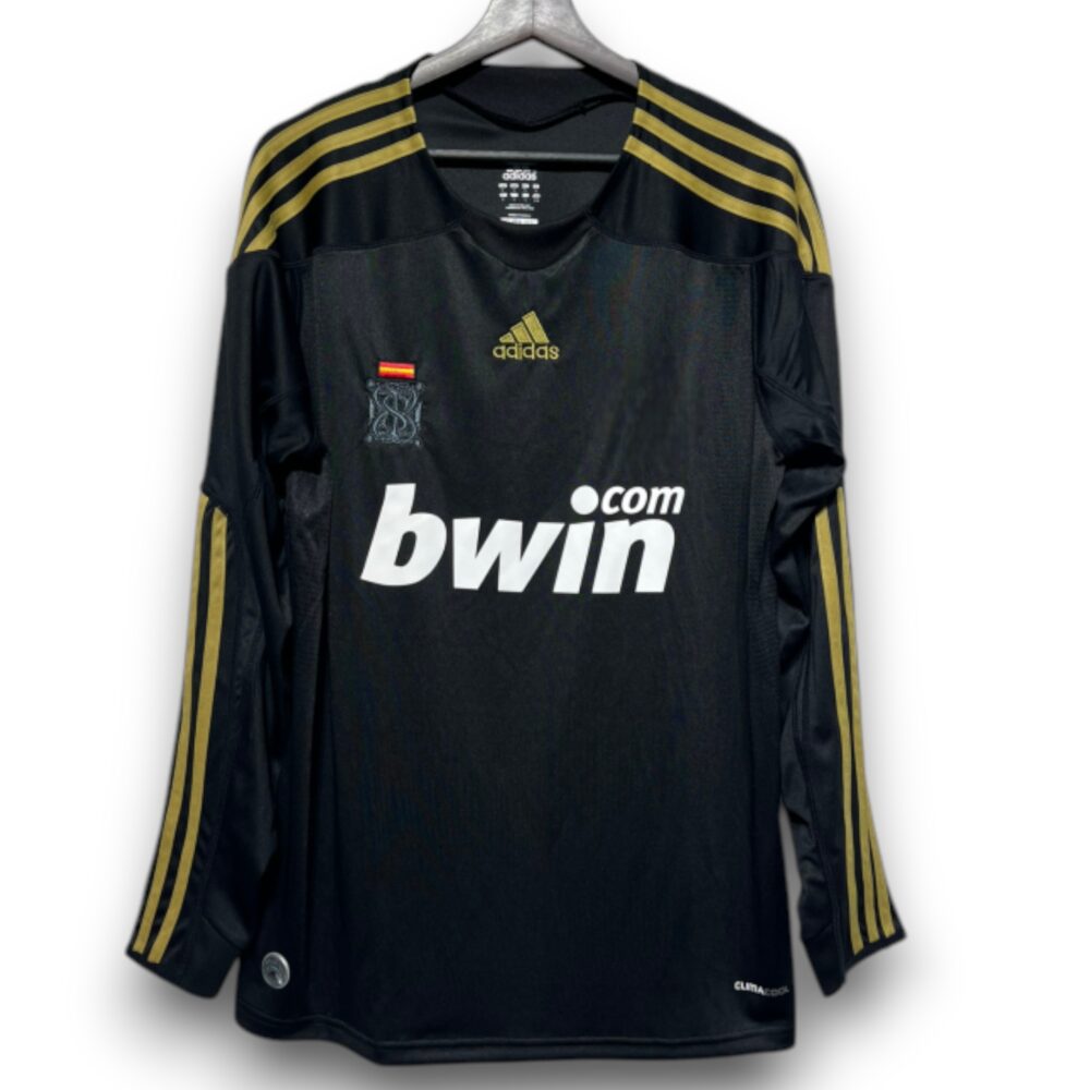 Camiseta Real Madrid 2009-2010 Visitante Manga Larga
