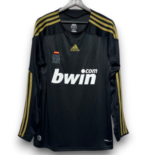 Camiseta Real Madrid 2009-2010 Visitante Manga Larga