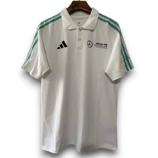 mercedes25-26whitepoloS-5XL.webp Polo Mercedes AMG Petronas F1 2025 White