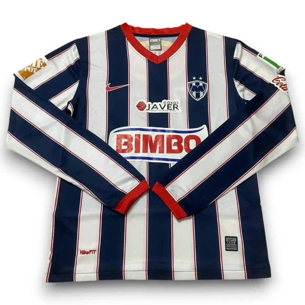 monterrey09-10homelongsleeveS-3XL.webp Camiseta Monterrey 2009-2010 Local Manga Larga
