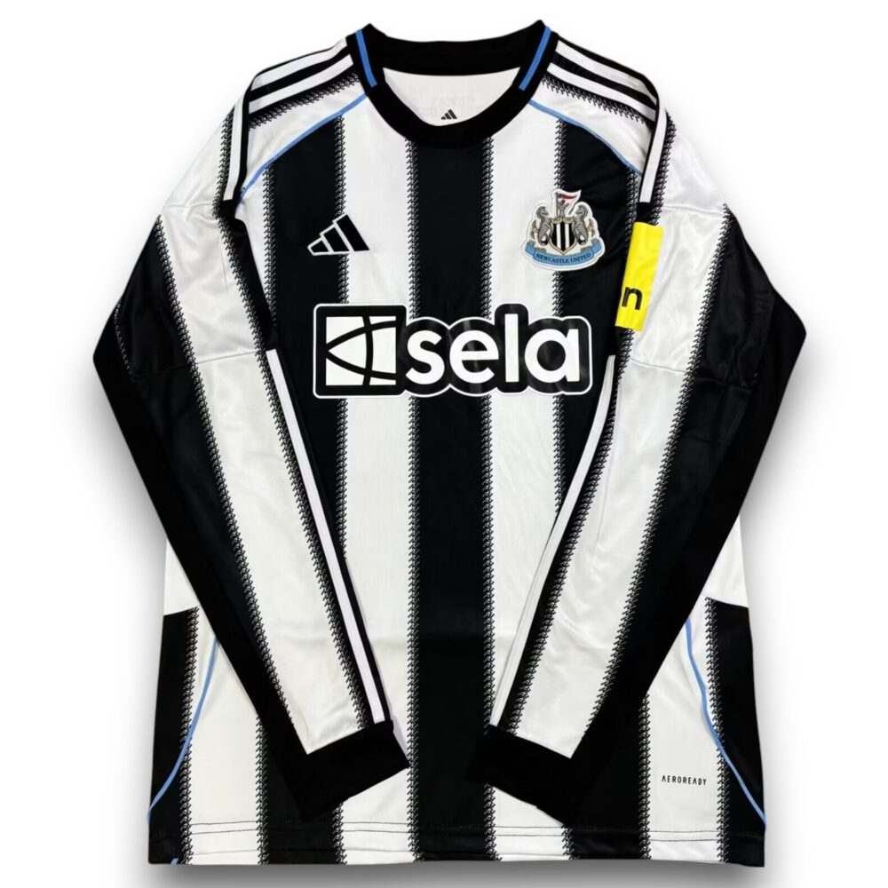 Camiseta Newcastle 2025-2026 Local Manga Larga