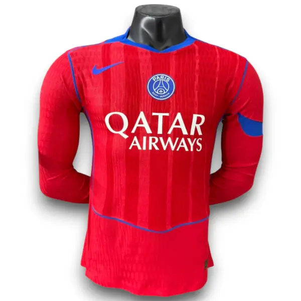 Camiseta Paris 2025-2026 Alternativa Manga Larga – Versión Pro Player