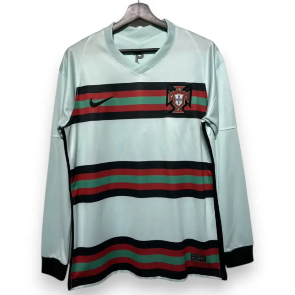 Camiseta Portugal 2020 Visitante Manga Larga