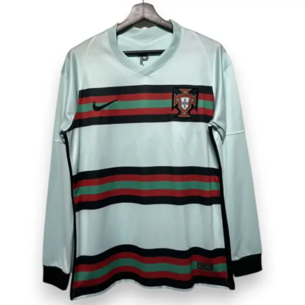 Camiseta Portugal 2020 Visitante Manga Larga