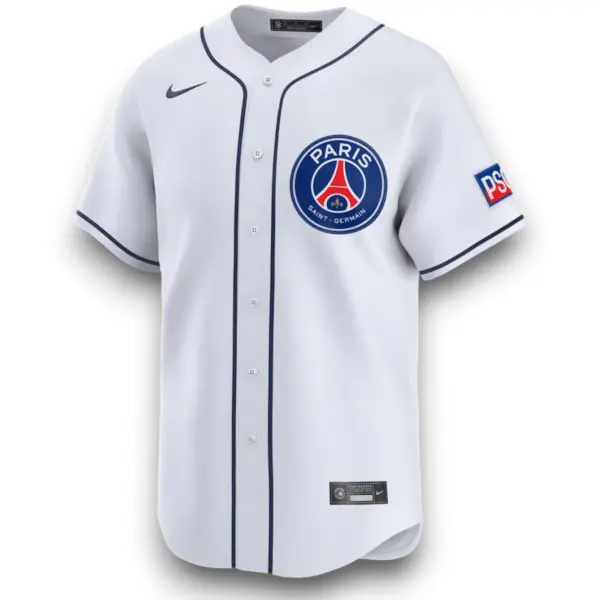 Camiseta París 2025-2026 Beisbol Blanca