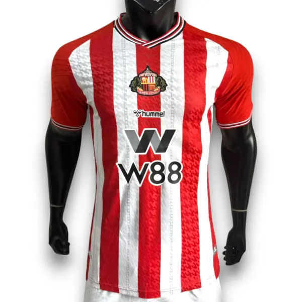 sunderland-25-26-home-player-version_1.webp Camiseta Sunderland 2025-2026 Local – Version Pro Player