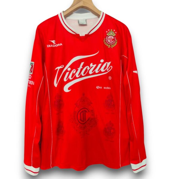 toluca-98-99-home-long-sleeve-Photoroom.jpg Camiseta Deportivo Toluca 1998-1999 Local Manga Larga