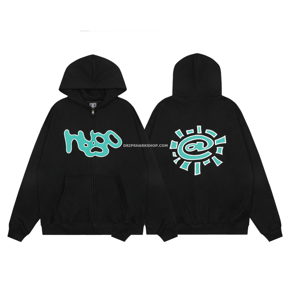 Syna Hooded Jacket - Negro