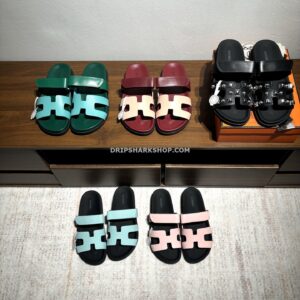 Sandalias Hermes - Rojo