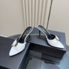 Tacones de mujer YSL - Blanco