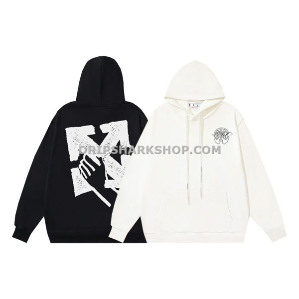 OFF WHITE Hoodie - Negro