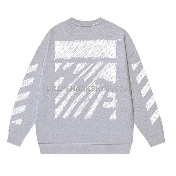 04b5bb0a OFF WHITE Hoodie - Gris