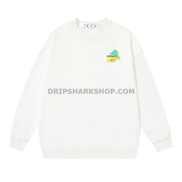 0502e3c3 OFF WHITE Hoodie - Blanco