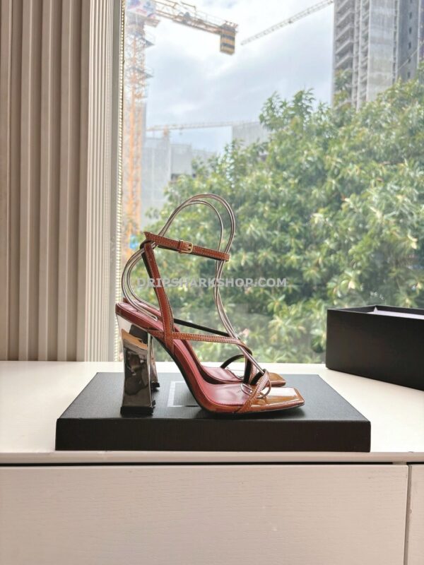 Tacones de mujer YSL - Marrón