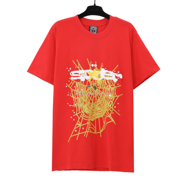 Sp5der T-shirt - Rojo
