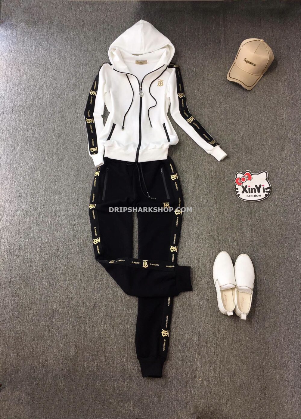 Chandal Burberry - Blanco