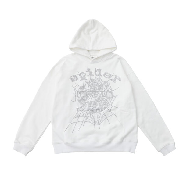 SP5DER Hoodie - Blanco