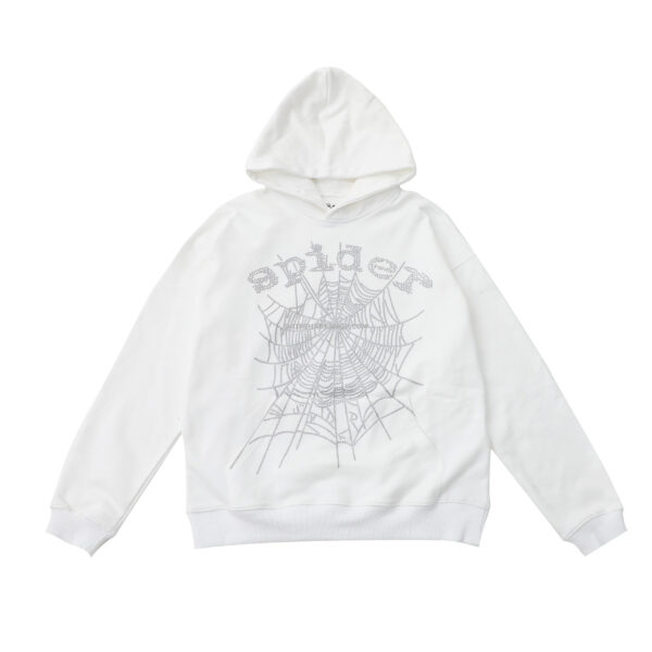 SP5DER Hoodie - Blanco