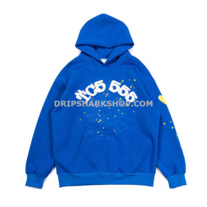 SP5DER Hoodie - Azul