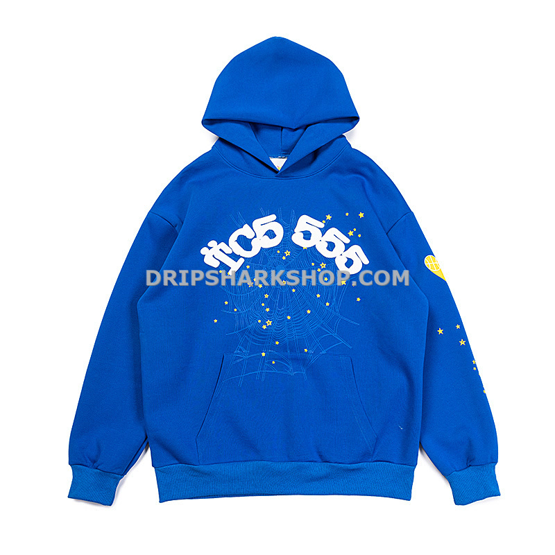 SP5DER Hoodie - Azul