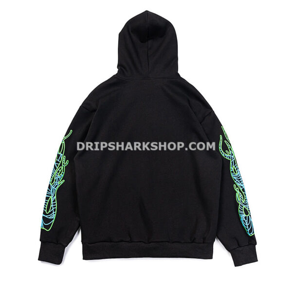 SP5DER Hoodie - Negro