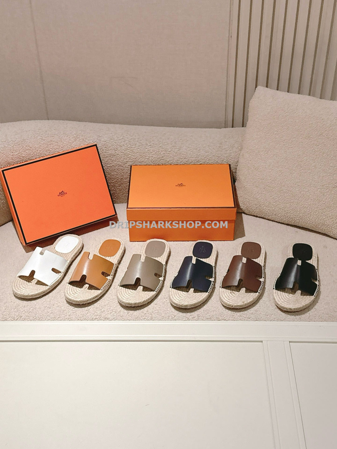 Sandalias Hermes - Blanco