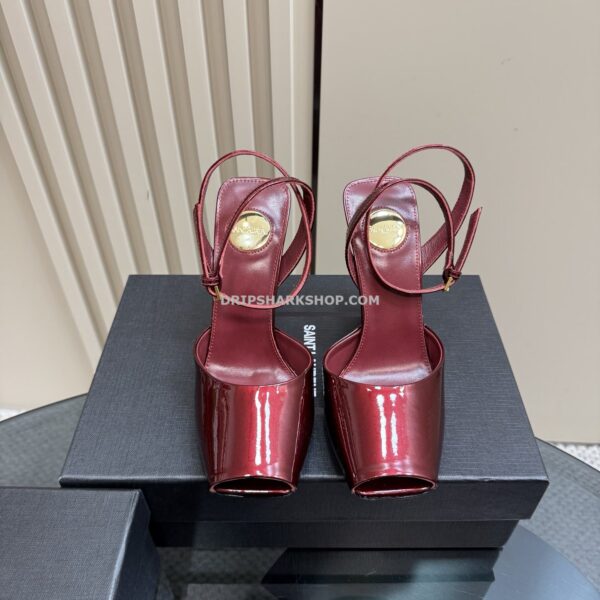 Tacones de mujer YSL - Rojo