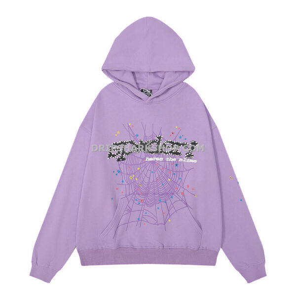 Sp5der Tracksuit - Morado