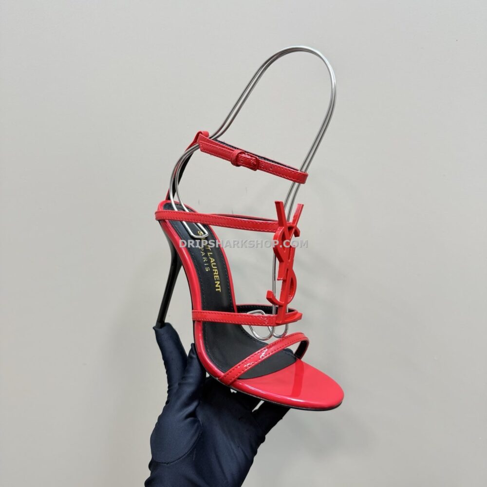 10b7eb27 Tacones de mujer YSL - Rojo