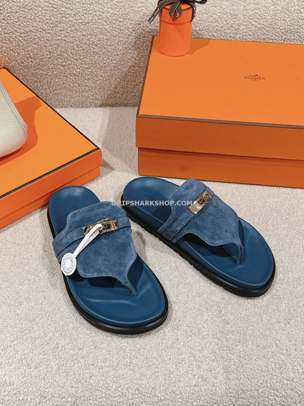 Sandalias Hermes - Azul
