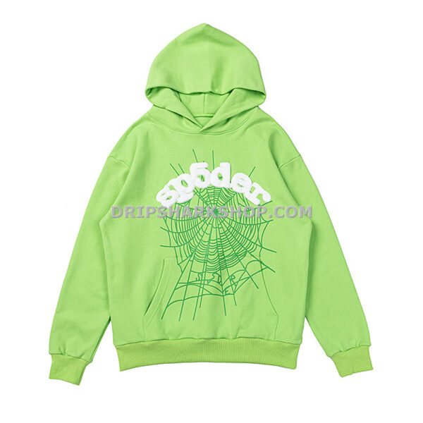 SP5DER Hoodie - Verde