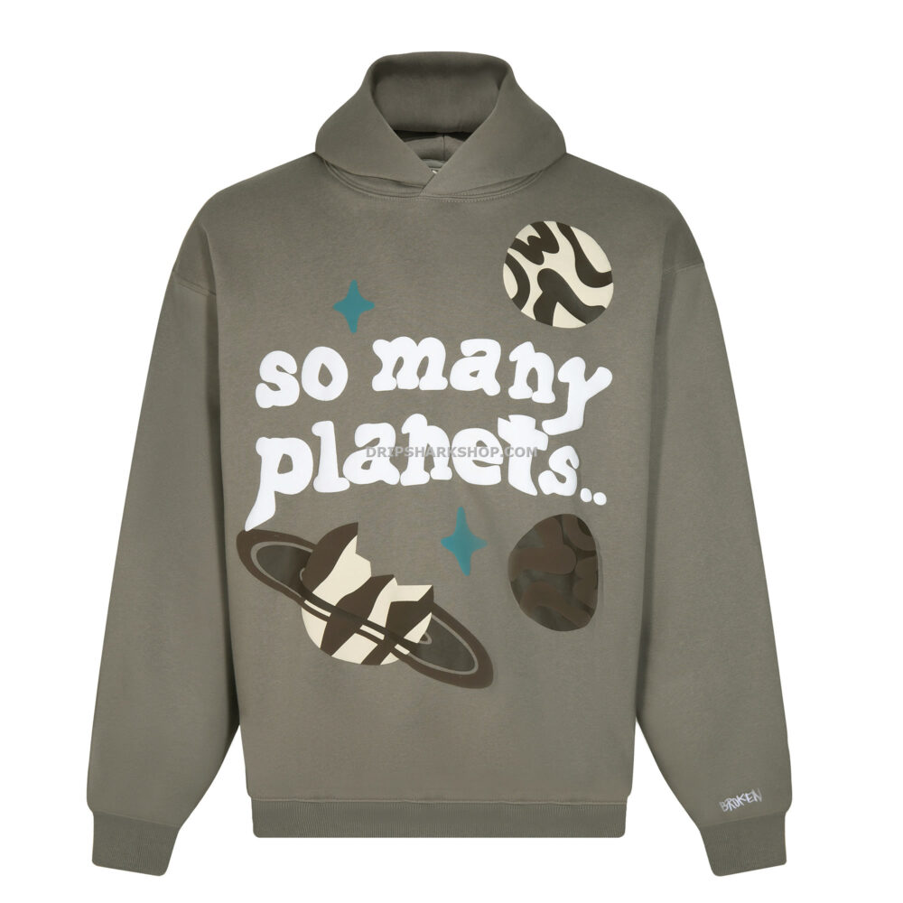 BROKEN PLANET Hoodie - Beige