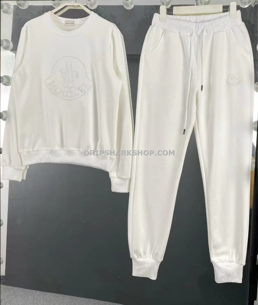 Chandal Moncler - Blanco