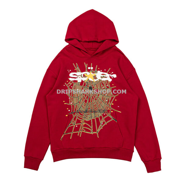 SP5DER Hoodie - Rojo