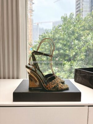 Tacones de mujer YSL - Marrón