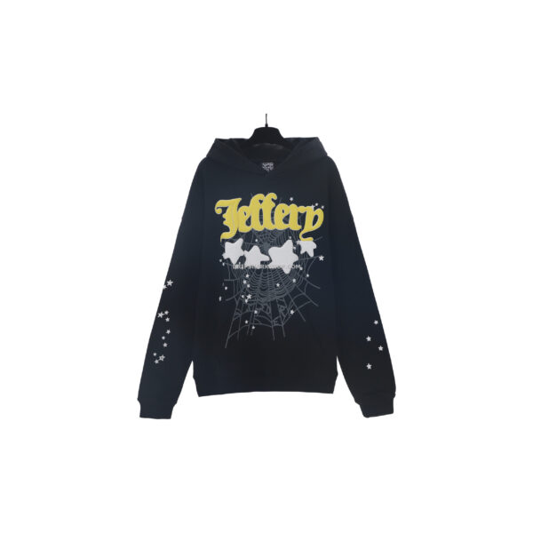 SP5DER Hoodie - Negro